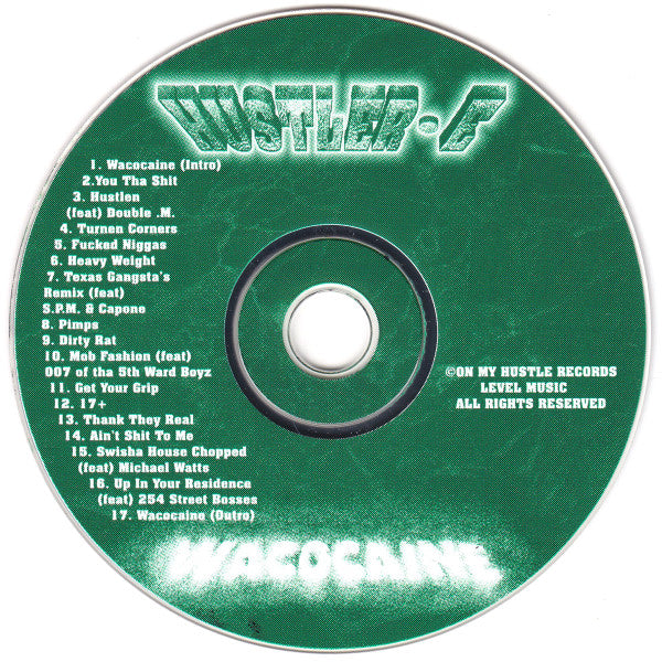 Hustler E : Wacocaine (CD, Album)