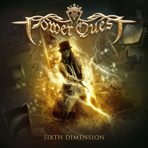 the album cover for Power Quest - Sixth Dimension