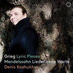 the album cover for Mendelssohn / Kozhukhin - Lyric Pieces