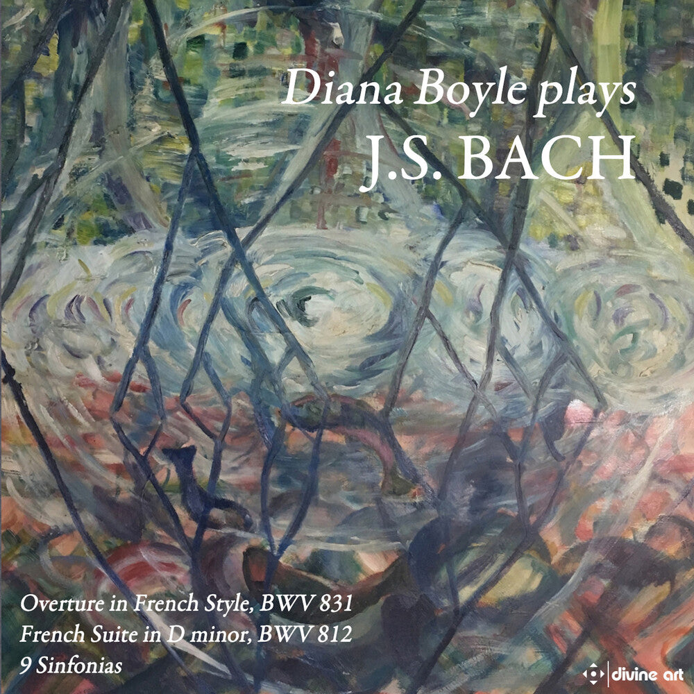 the album cover for J Bach S / Boyle - Diana Boyle Plays J.S. Bach