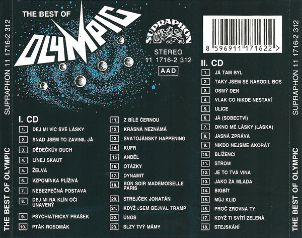 Olympic (2) : The Best Of Olympic (2xCD, Comp)