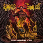 the album cover for Sereignos & Emptys - Ruthless Blasphemies (sereignos / Emptys Split)