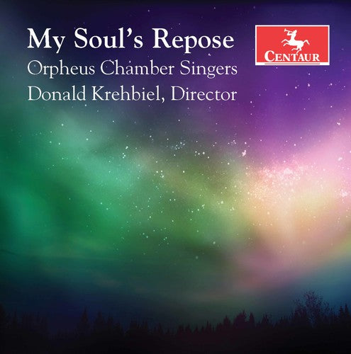 the album cover for Biebl / Orpheus Chamber Singers / Garza - My Soul's Repose