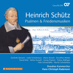 the album cover for Schutz / Dresdner Kammerchor / Rademann - Schutz Complete Recording 20