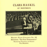 the album cover for CLARA HASKIL - Clara Haskil at Montreux