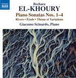 the album cover for El-Khoury / Scinardo - Piano Sonatas 1-4