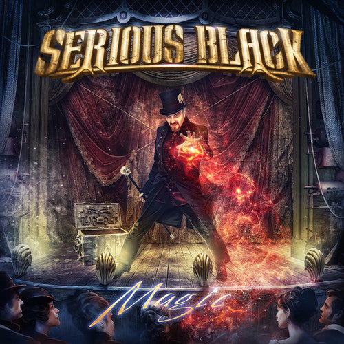 the album cover for Serious Black - Magic