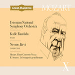 the album cover for Mozart / Randalu / Jarvi - Piano Concerto 22