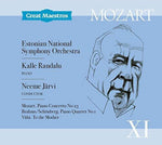 the album cover for Brahms / Randalu / Jarvi - Piano Concerto 23