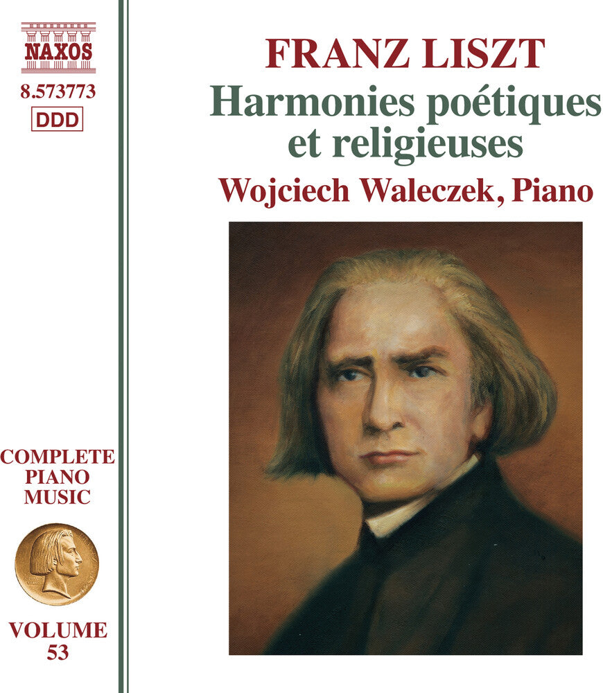 the album cover for Liszt / Waleczek - Complete Piano Music 53