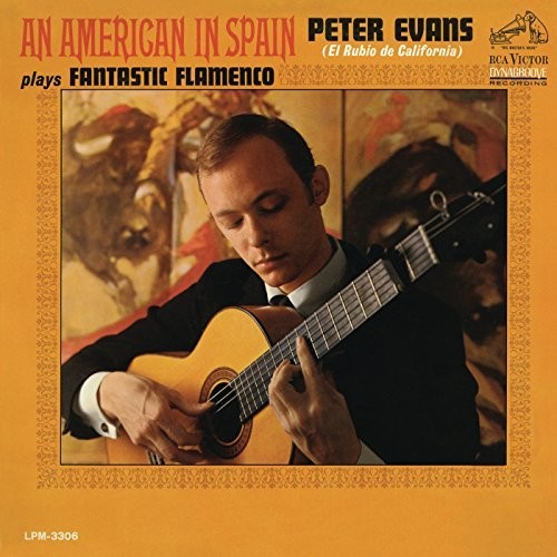 the album cover for Peter Evans - An American in Spain