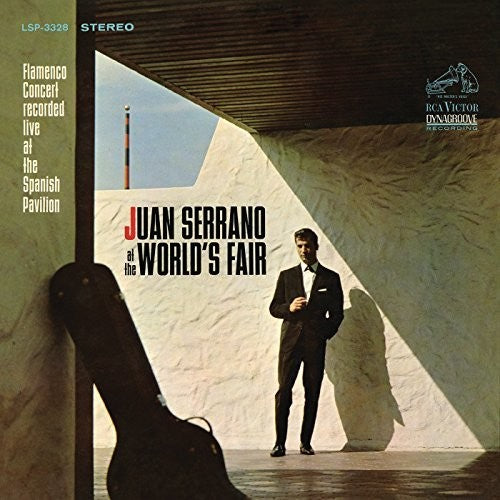 the album cover for Juan Serrano - At the World's Fair