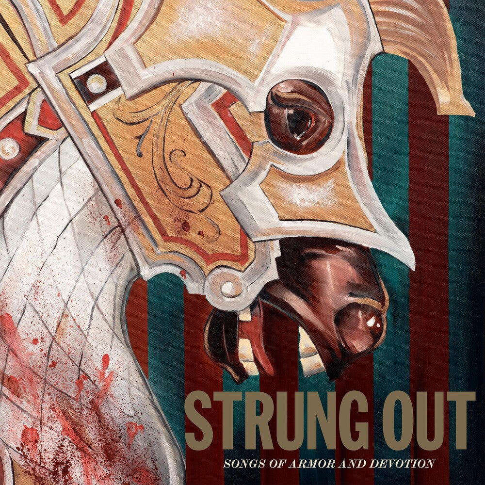 the album cover for Strung Out - Songs Of Armor And Devotion