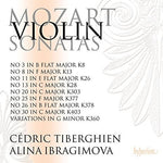 the album cover for Mozart / Alina Ibragimova / Tiberghien,Cedric - Mozart: Violin Sonatas Vol.4