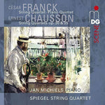 the album cover for Franck / Spiegel String Quartet / Michiels - String Quartet / Piano Quintet