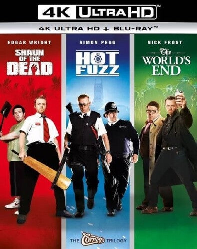 Shaun of the Dead / Hot Fuzz / El fin del mundo (4K Ultra HD)