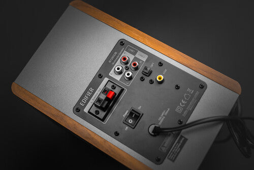 Edifier R1280DB Bluetooth ワイヤレス 2.0 ブックシェルフスピーカー - 42ワット ウッドグレイン