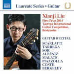 the album cover for Scarlatti / Liu - Xianji Liu Guitar Recital