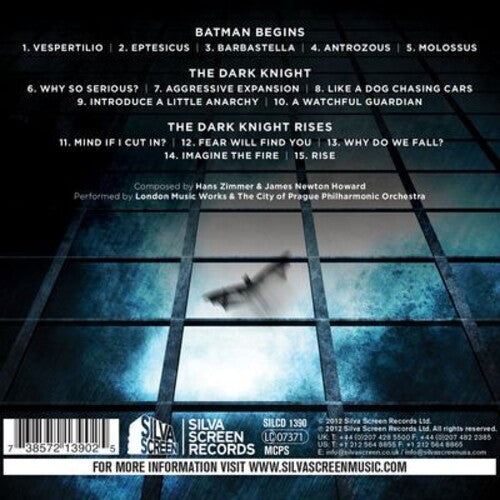 City of Prague Philharmonic Orchestra - Music From The Batman Trilogy (Vinyl)