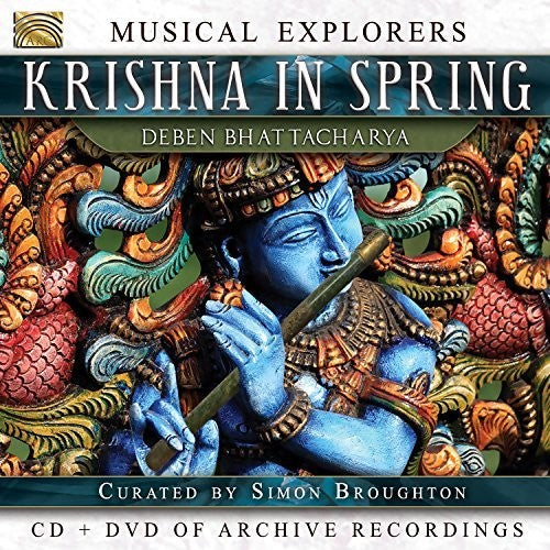 the album cover for Bhattacharya - Krishna in Spring