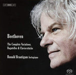 the album cover for Beethoven / Brautigam - Complete Piano Variations