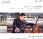 the album cover for Transforming Viola / Various - Transforming Viola