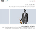 the album cover for Cerha / Ernst / Feltz - Drei Konzerte