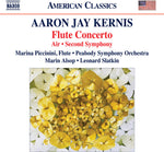 the album cover for Kernis / Slatkin / Piccinini - Flute Concerto / Air