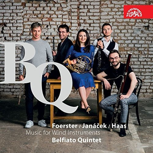the album cover for Janacek / Reiprich / Pavlis - Music for Wind Instruments
