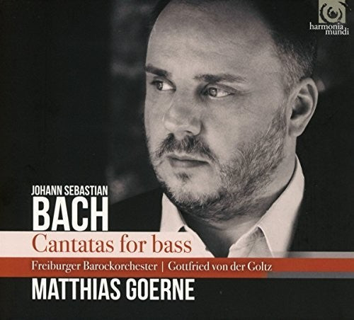 the album cover for Bach / Matthias Goerne - Bach: Cantatas For Bass