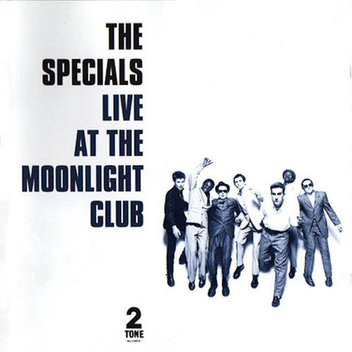 the album cover for The Specials - Live At The Moonlight Club