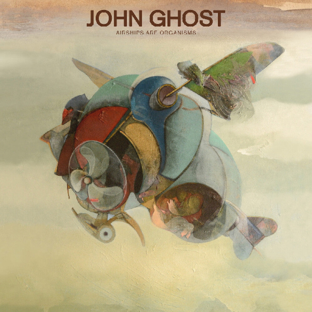 the album cover for John Ghost - Airships Are Organisms