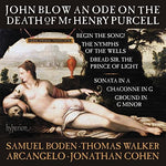 the album cover for Blow / Arcangelo - Blow: An Ode On The Death Of Mr Henry Purcell