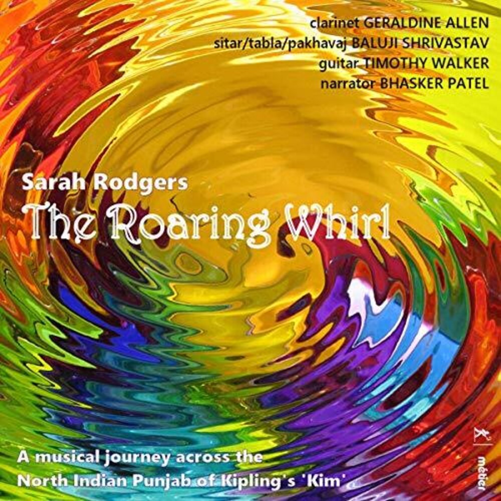 the album cover for Rodgers / Allen / Patel - Roaring Whirl
