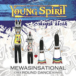 the album cover for Young Spirit - Mewasinsational
