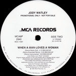 Jody Watley : When A Man Loves A Woman (12", Promo)