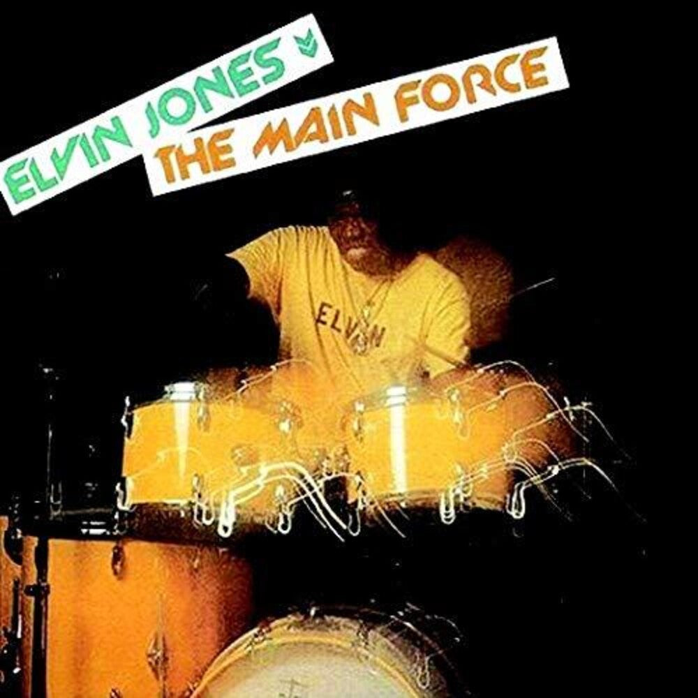 the album cover for Elvin Jones - The Main Force