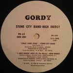 Stone City Band / High Inergy : Strut Your Stuff / I Love Makin' Love (To The Music) (12", Promo)