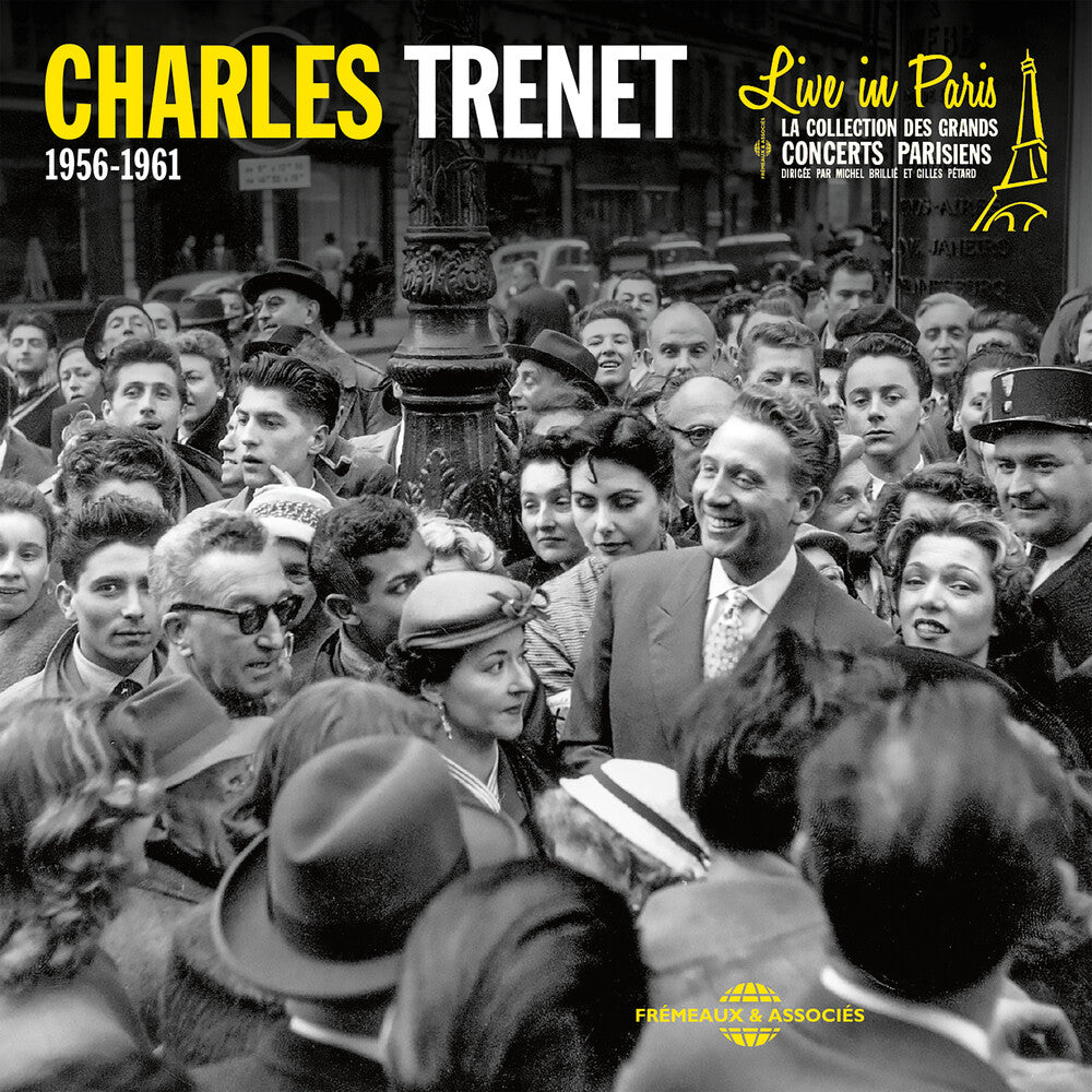 the album cover for Charles Trenet - Live in Paris (1956-1961)