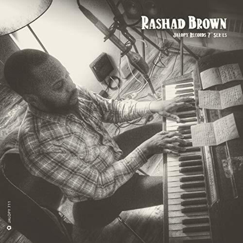 the album cover for Rashad Brown - Jalopy Records 7 Series: Rashad Brown