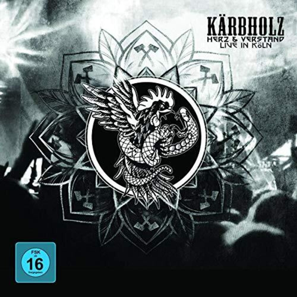 the album cover for Karbholz - Herz Und Verstand - Live In Koln