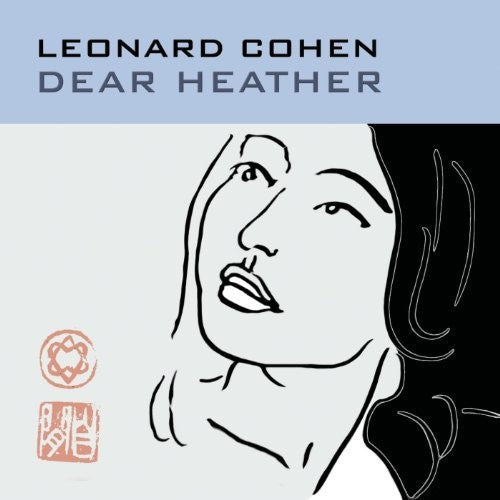 the album cover for Leonard Cohen - Dear Heather