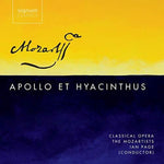 the album cover for Mozart / Classical Opera / Page - Apollo Et Hyacinthus