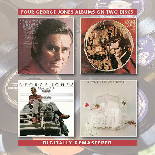 George Jones - George Jones / Al estilo del Evangelio / Recuerdos de nosotros / La batalla (CD)