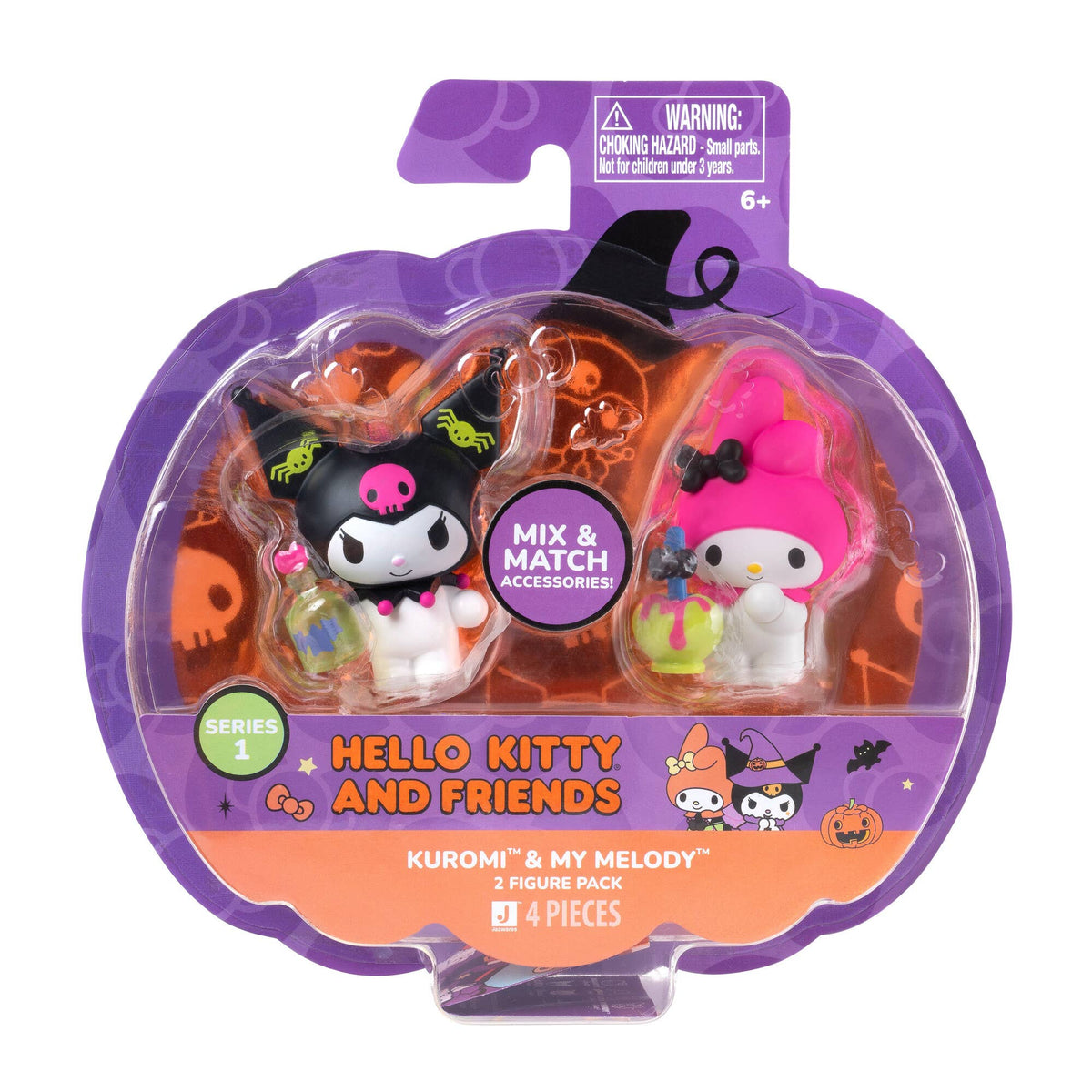 Hello Kitty 2" Halloween 2 Figure Pack Assortment