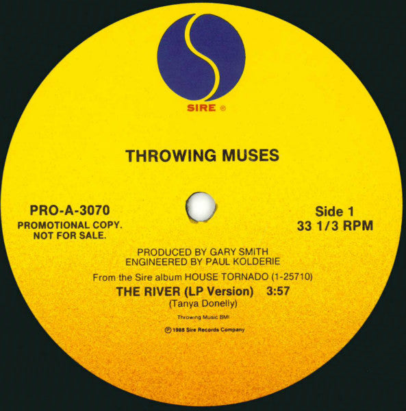Throwing Muses : The River (12", Promo)