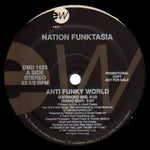 Nation Funktasia* : Anti Funky World (12", Maxi, Promo)