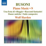 the album cover for Busoni / Harden - Piano Music