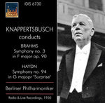 the album cover for Hans Knappertsbusch - Knappertsbusch Conducts