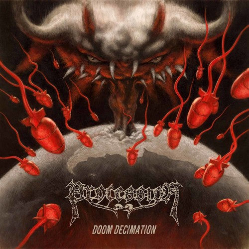 the album cover for Procession - Doom Decimation